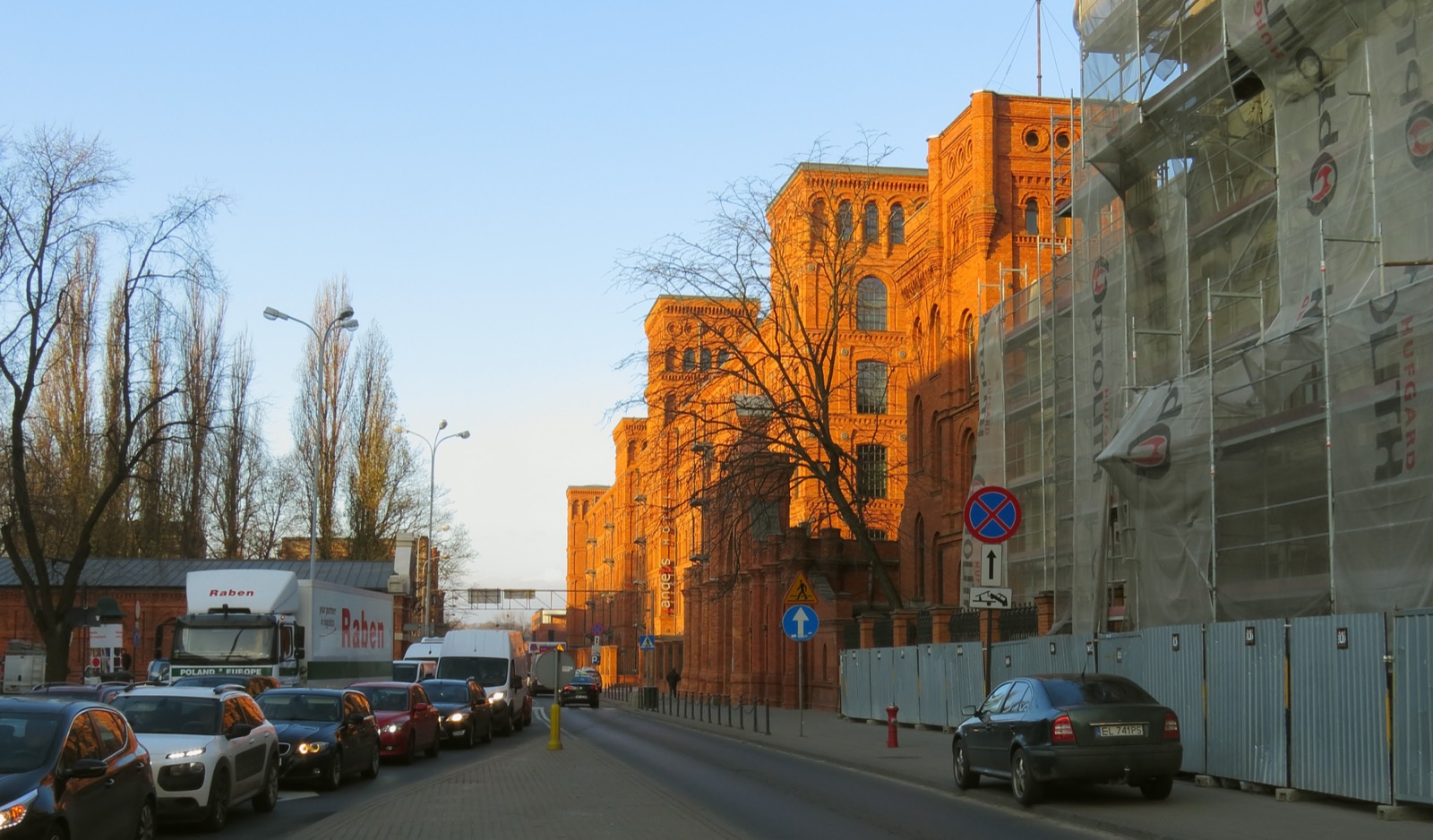 Andels Hotel Lodz, brick palace